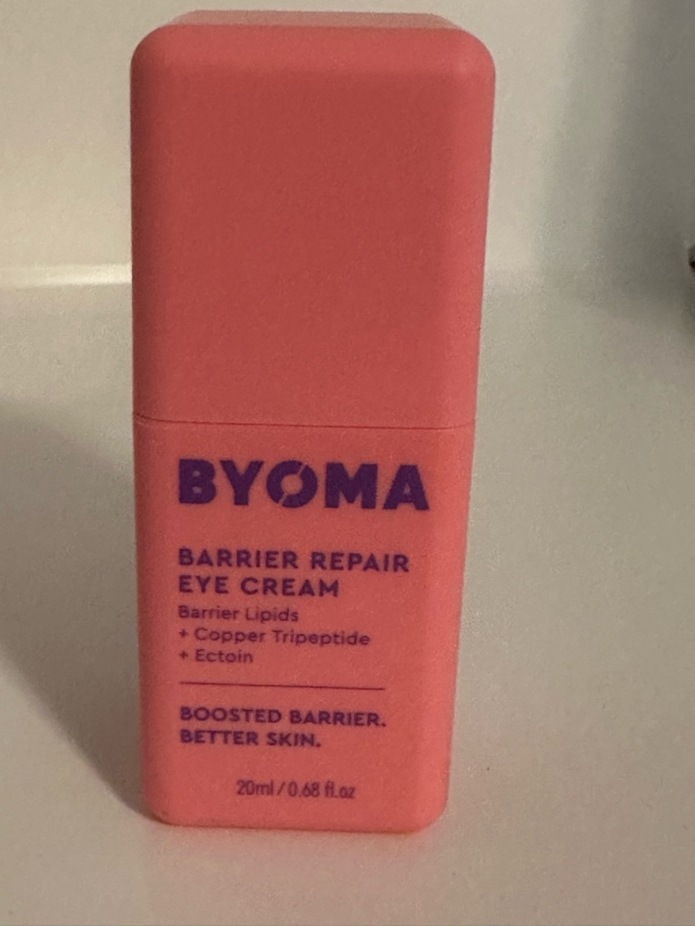 Byoma Pink Barrier Repair Eye Cream – Hydrating Eye Treatment